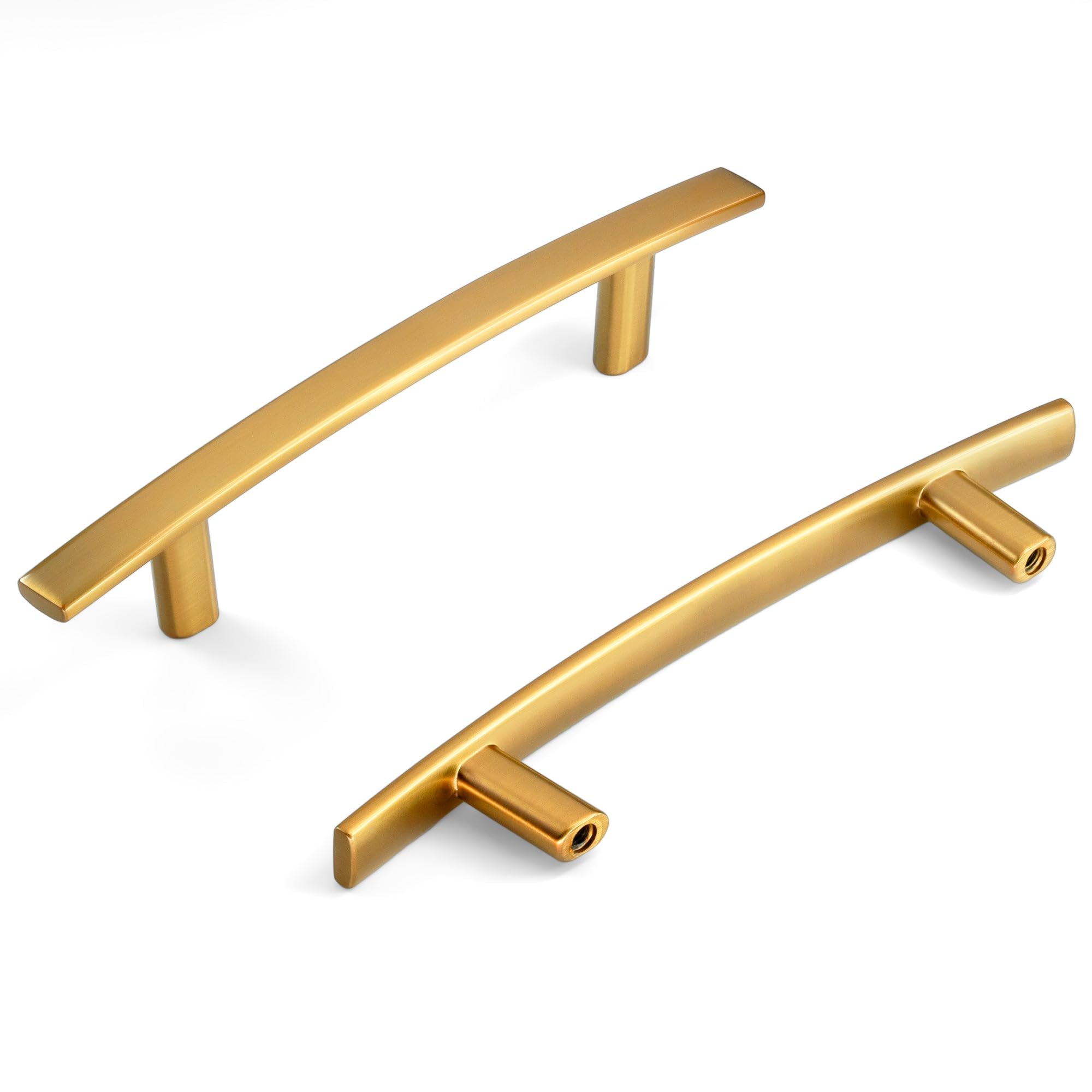 gold pull handles for dresser Pair Vintage Old Reclaimed Salvaged 