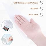 Frendour 100 Pcs Sweet Cone Bags 30x16cm with 100 Colorful Ties view 7