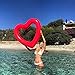 The Original Heart Pool Floats for Adults by LOTELI – Thicker & Stronger – Large Inflatable Pool Floats for Parties Bachelorette Wedding Float – River Lake Beach Raft - Durable & Easy to Inflate