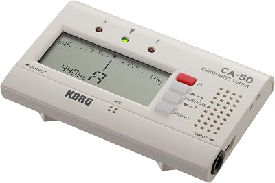 Korg CA-50 Chromatic Hand-Held Pocket Tuner White