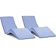 Aqua Outdoors - in-Pool Chaise Lounger - Pool & Sun Shelf Lounge Chair - Designed for Water Depths Up to 9” - Compatible with All Types - Poolside & Sun Deck Tanning - Set of 2 - Coral Reef