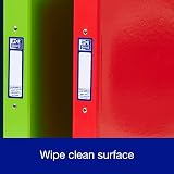 Oxford Premium A4 Ring Binder Silver 25mm 40mm Spine Laminated view 8