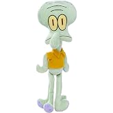 Simba Spongebob Squidward Tentacle 35 cm Plush Figure, Recycled Filling Material, Suitable from The First Months of Life