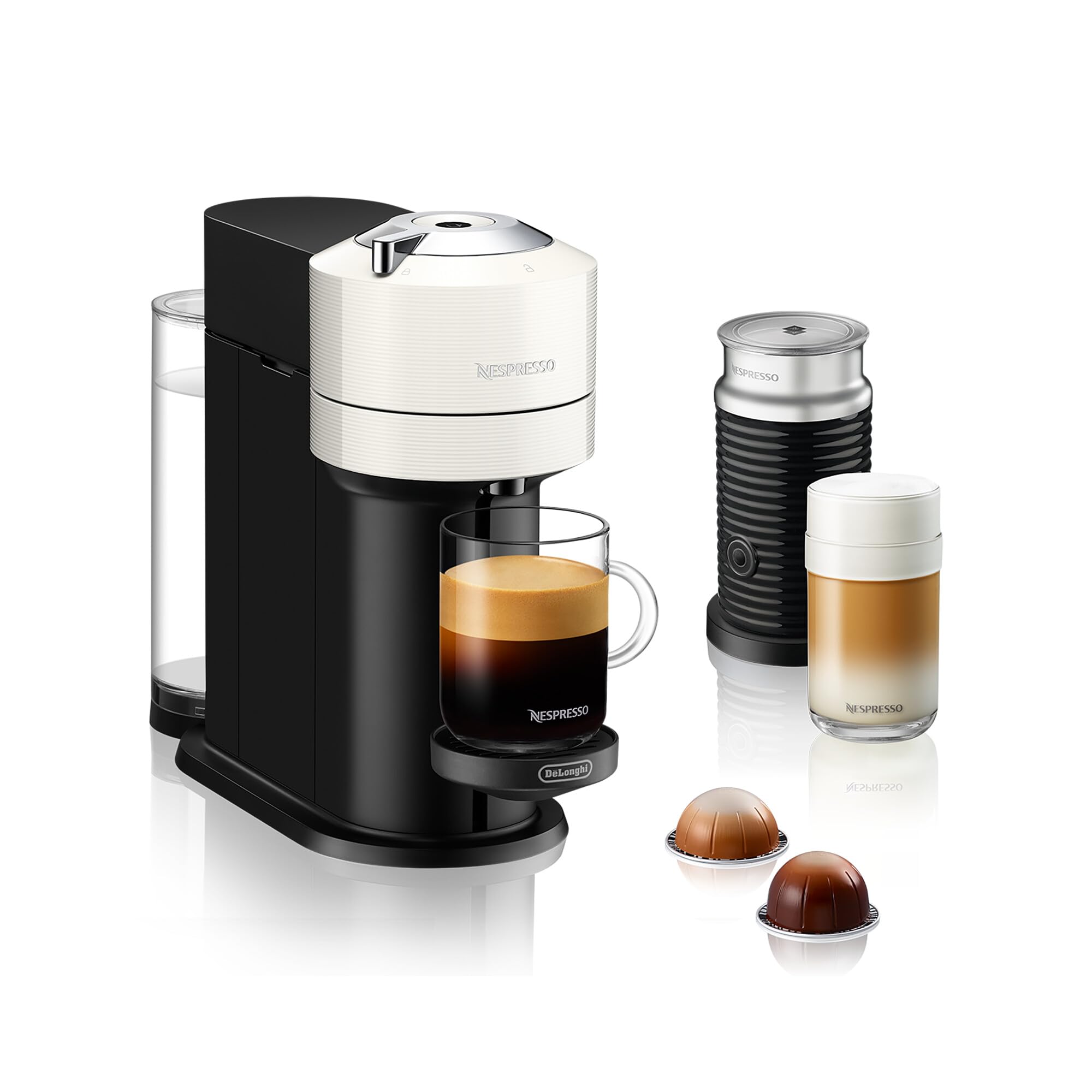 Nespresso Vertuo Next with milk frother...