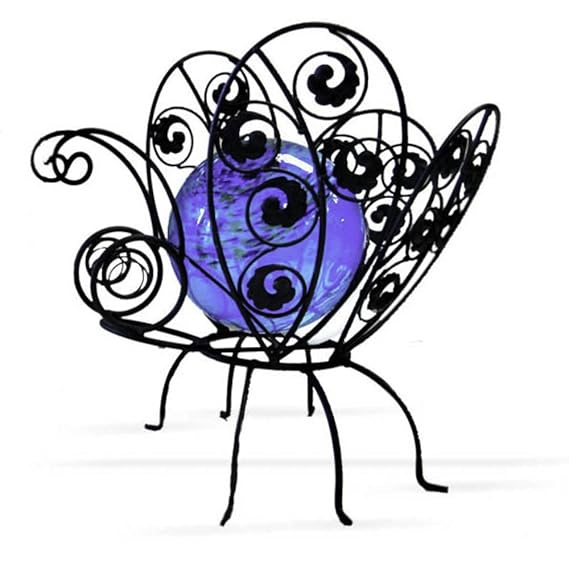 Amazon.com : Garden Meadow R1251BG Solar Glass Wire Critter Butterfly