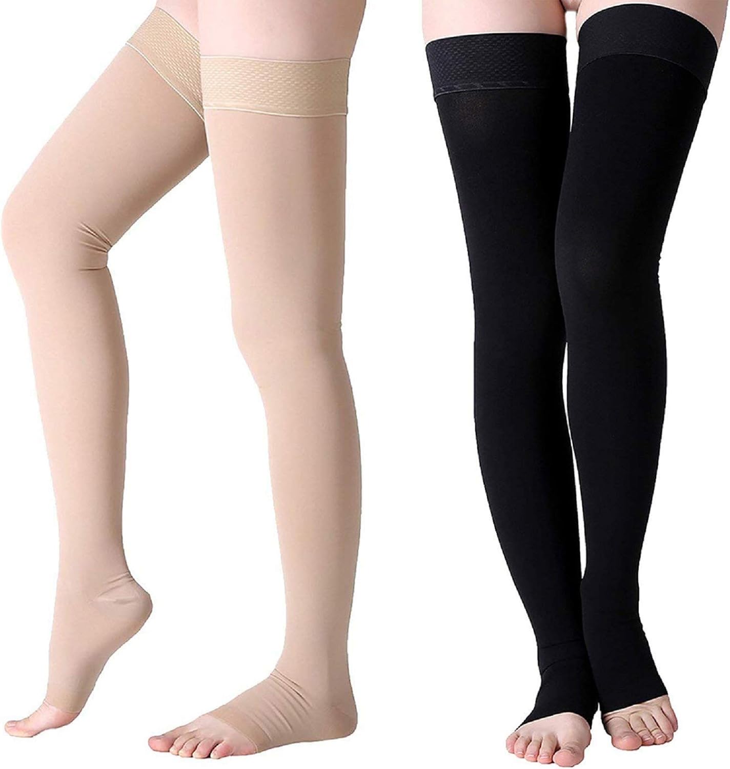SHRuiDu Compression Thigh High Stockings 2332mmHg Relief Support