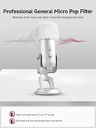 YOUSHARES Blue Yeti Pop Filter - Microphone