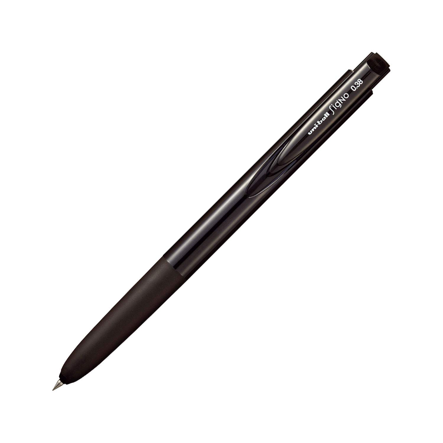 Uni Ball Signo Knock Ballpoint Pen RT1 0.38mm Color, Black (UMN15538.24)