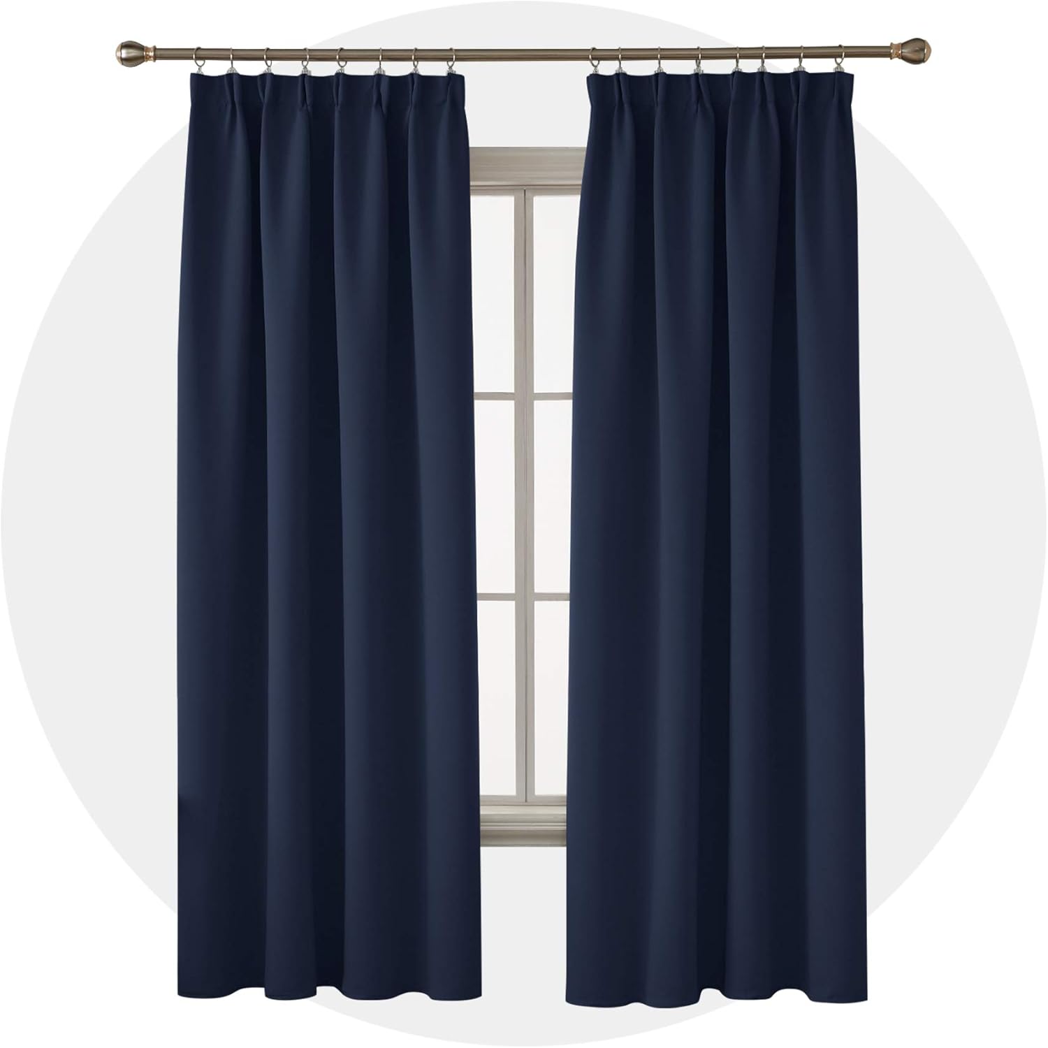 Deconovo Window Treatment Super Soft Thermal Insulated Blackout