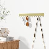 Josmimic Wall Necklace Organizer Holder Gold 2 Pack Wall Mounted Jewelry Display view 5