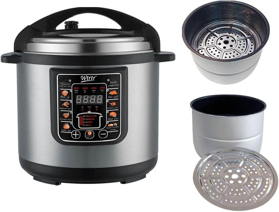 Wtrtr 7 Liters stainless steel electric pressure cooker Electric