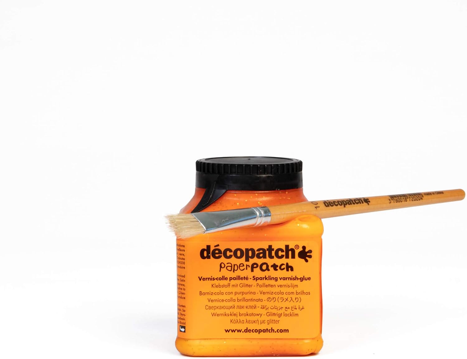 Décopatch PaperPatch Glue with Glitter, 180g, Multicolor, 180 g - Image 3