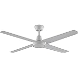 Fanimation DR1-12MW Downrod, 12-Inch x 1 Inch, Matte White - Ceiling