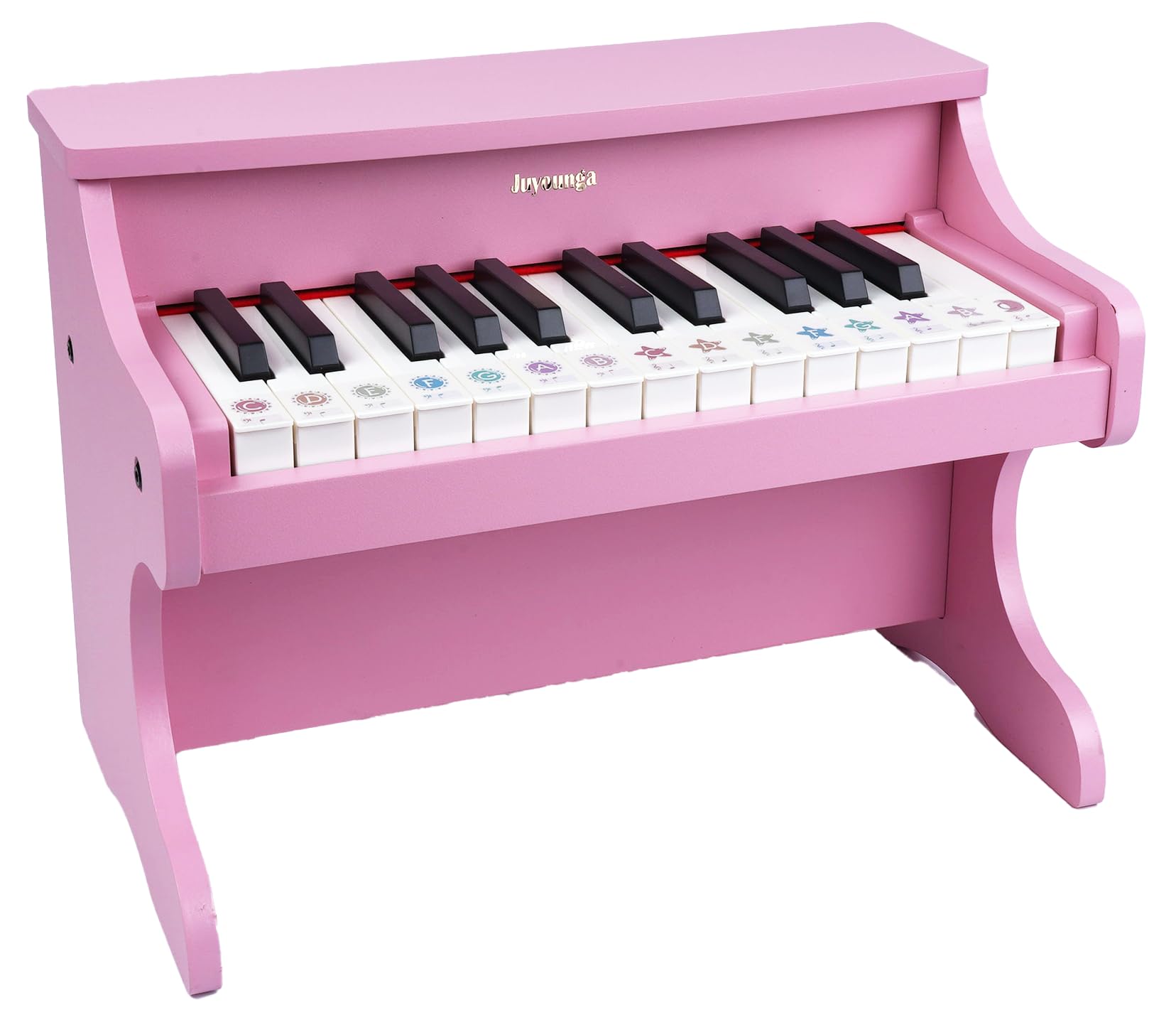Kids Piano Keyboard, 25 Keys Digital Wood Piano for Kids, Musical Educational Instrument Educational Toy, Birthday Chirstmas Gifts for Girls Children Beginner (PINK) — image 1