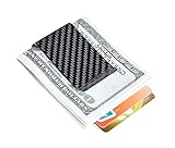 Carbon Fiber Wallet CL Carbonlife? Glossy Money Clip Credit Card Business Card H