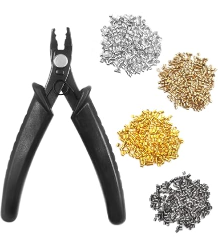 SPEEDWOX 5-Inch Bead Crimping Pliers – Precision Crimper & Rounder Tool For Jewelry Making DIY