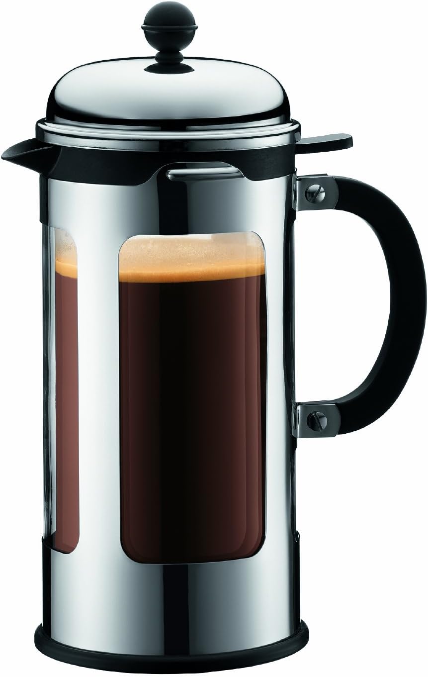 Bodum Chambord 8 Cup Double Wall Thermal Coffee Maker with New Locking