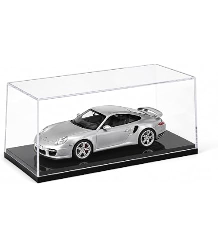 Caja De Exhibición Acrílica Transparente Con Base – Medidas 30x35x60 Cm, Protectora Contra Polvo, Apta Para Figuras De Acción, Coches A Escala, Balones Y Trofeos