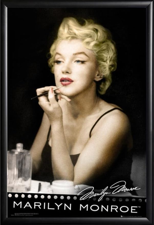 Framed Marilyn Monroe Lipstick Vanity 24x36