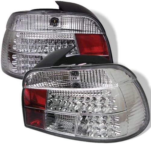 Redlines TL-BE3997-LED-CH Chrome Medium LED Tail Light for BMW E39 5-Series '97-'03 - Pair