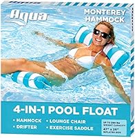 Aqua 3-In-1 Roll-Up Pool Float, Padded Mat For Beach-Land-Water, Roll-Up Mat with Carry Strap