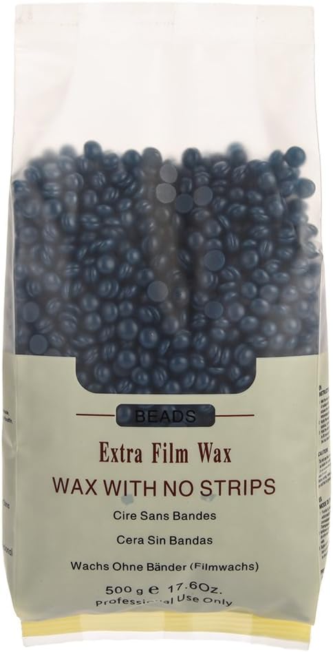 Korlin Hard Wax Beans for Face, Underarms, Brazilian, Bikini Hair Remover 17.6 Ounce (Chamomile)