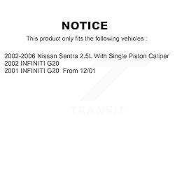 AmeriBRAKES Front Rear Ceramic Disc Brake Pads Kit
