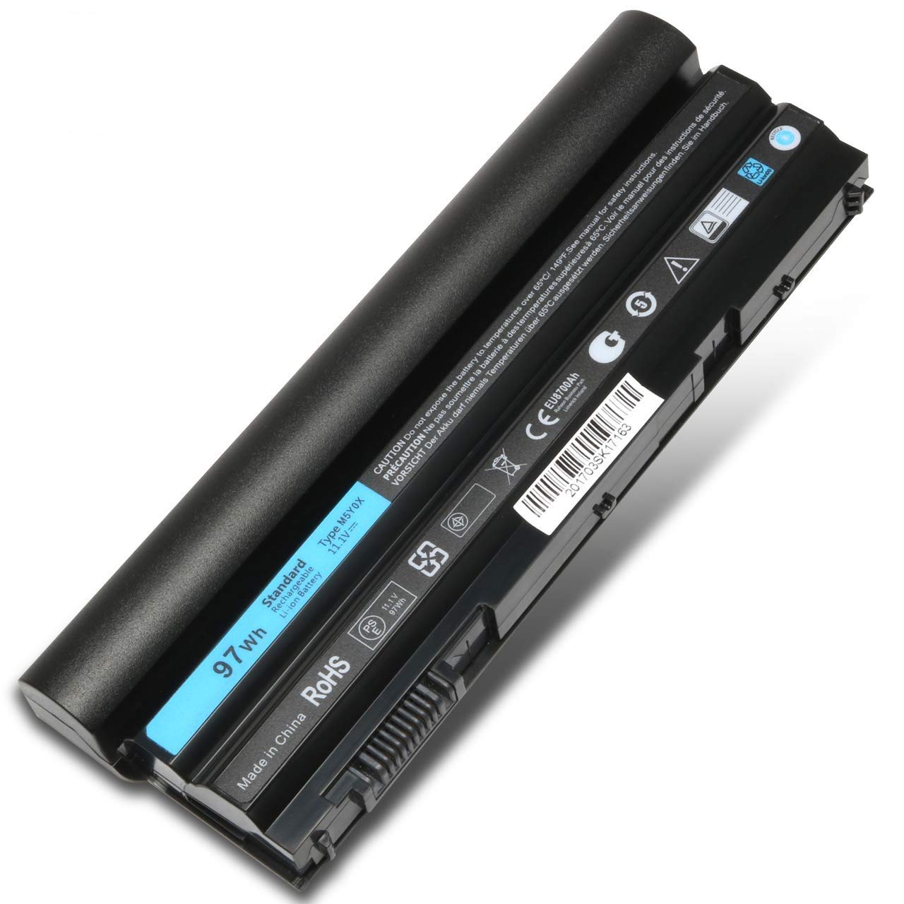 ANTIEE 97WH M5Y0X Laptop Battery for Dell Latitude E6420 E6430 P25G001 E6520 P14F001 E6530 E5420 E5520 E5430 E5530 P28G-001 E6440 E6540 0 P299 F001 Vostro 3460 3560 Precision M2800 N3X1D T54FJ