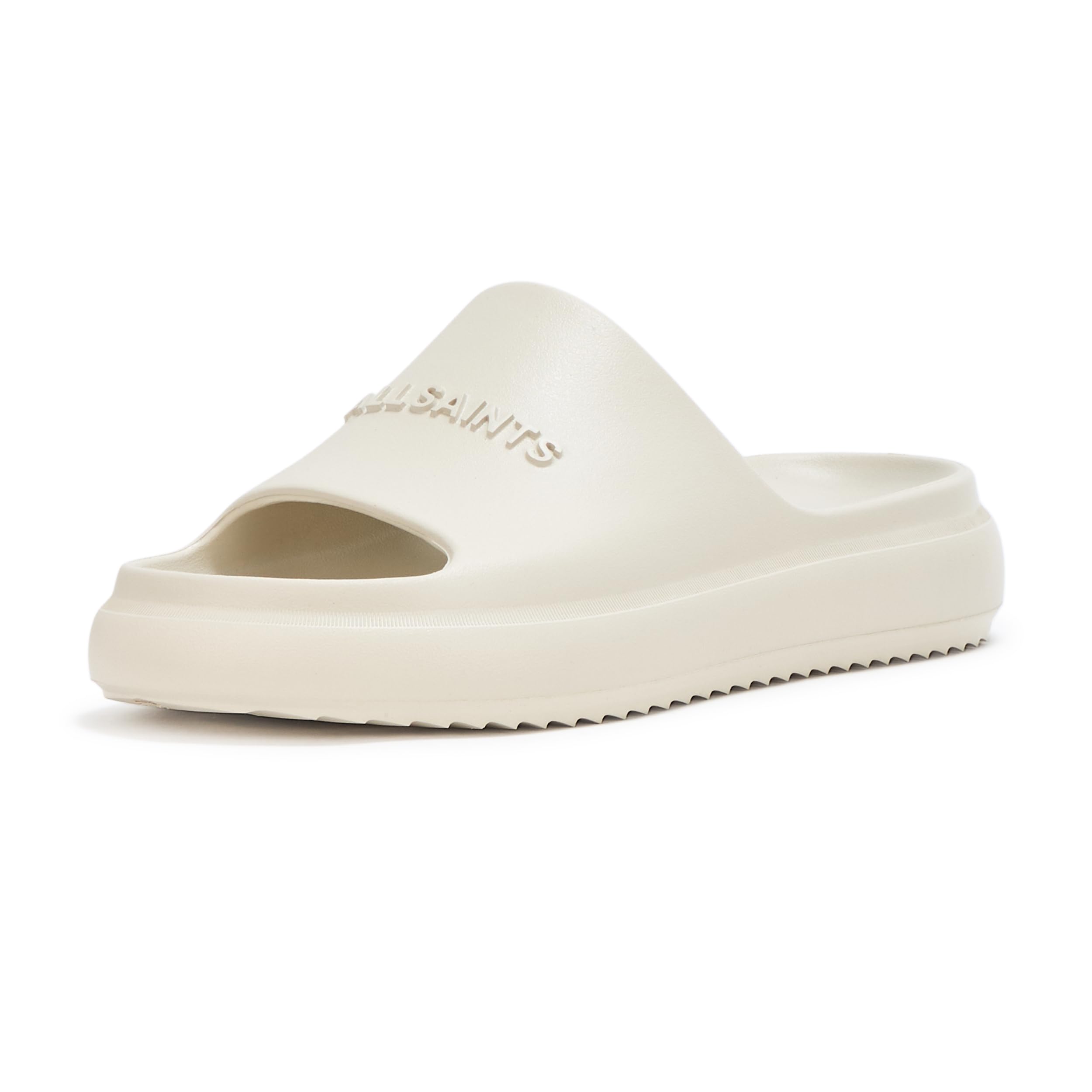 AllSaints Men’s Footwear Dune Slider US 12 Chalk White