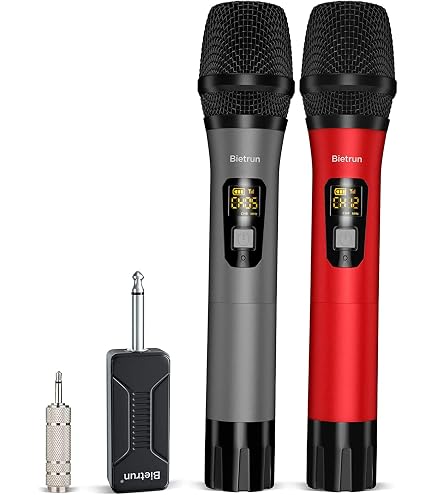 Micrófono Bluetooth Con Altavoz Y Batería De 2600 MAh - Karaoke Portátil Con Efectos De Sonido Ajustables (Negro)