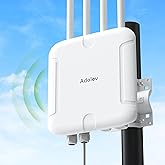 WiFi 6 Outdoor Access Point,Dual Band 5378 Mbps Wireless Outdoor AP 500M Long Range WiFi | | Up to 128 Devices | IP67 Waterpr