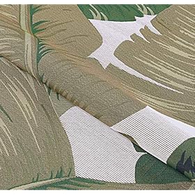 Couristan Dolce Palm Lily Indoor/Outdoor Area Rug, 4' x 5'10", Hunter Green-Ivory 61kfhtDQyjL