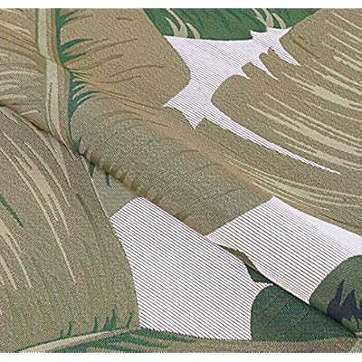 Couristan Dolce Palm Lily Indoor/Outdoor Area Rug, 4' x 5'10", Hunter Green-Ivory 61kfhtDQyjL