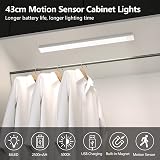 OUILA Under Cabinet Light 43cm 2500mAh Motion Sensor 5000K USB Wireless 2 Pack view 2