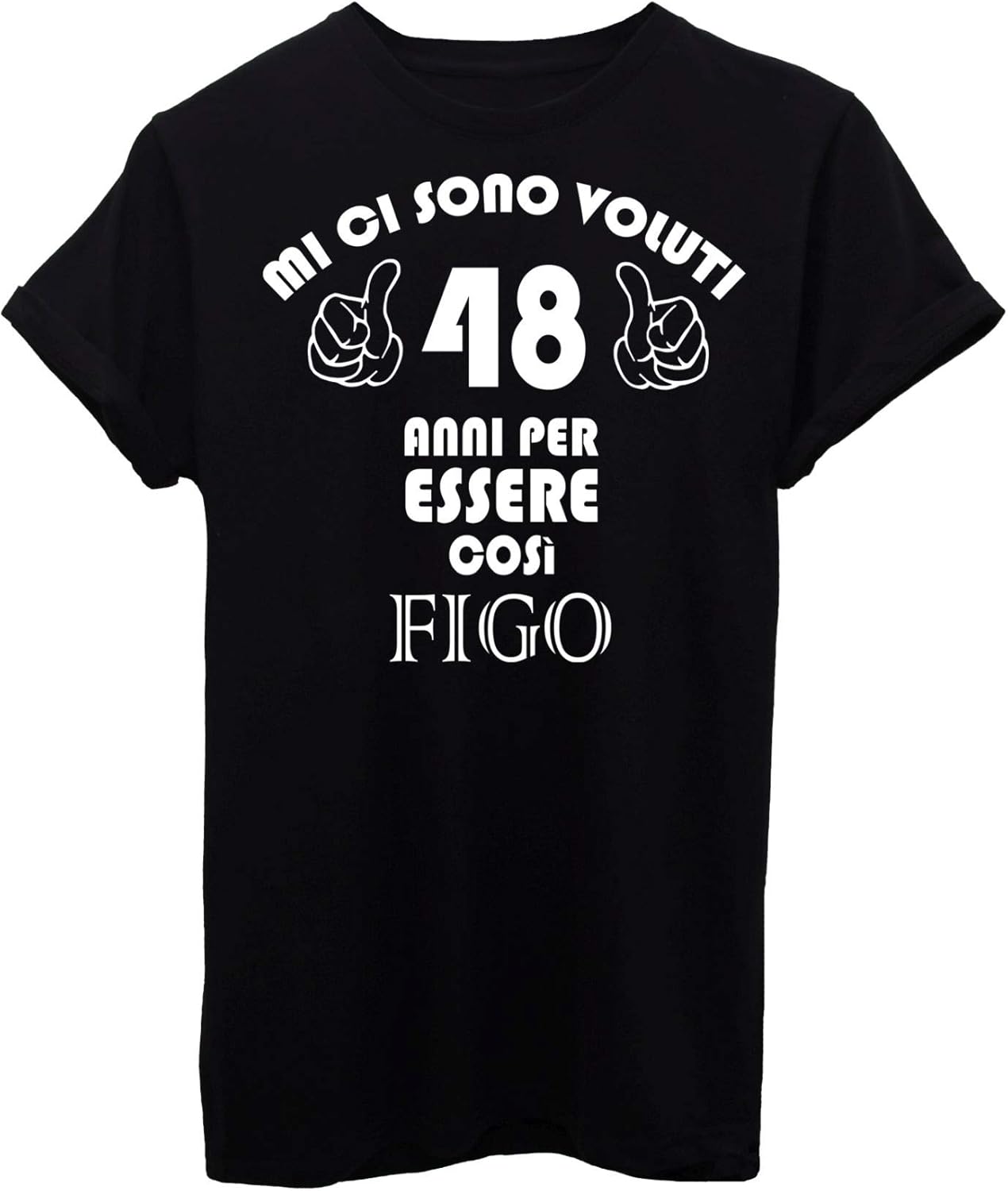 T Shirt Image T Shirt 48 Anni Per Diventare Figo Compleanno Regalo Eventi Abbigliamento