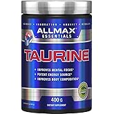 ALLMAX Nutrition 100% pharmaceutical grade maximum strength + absorption Taurine, 400g