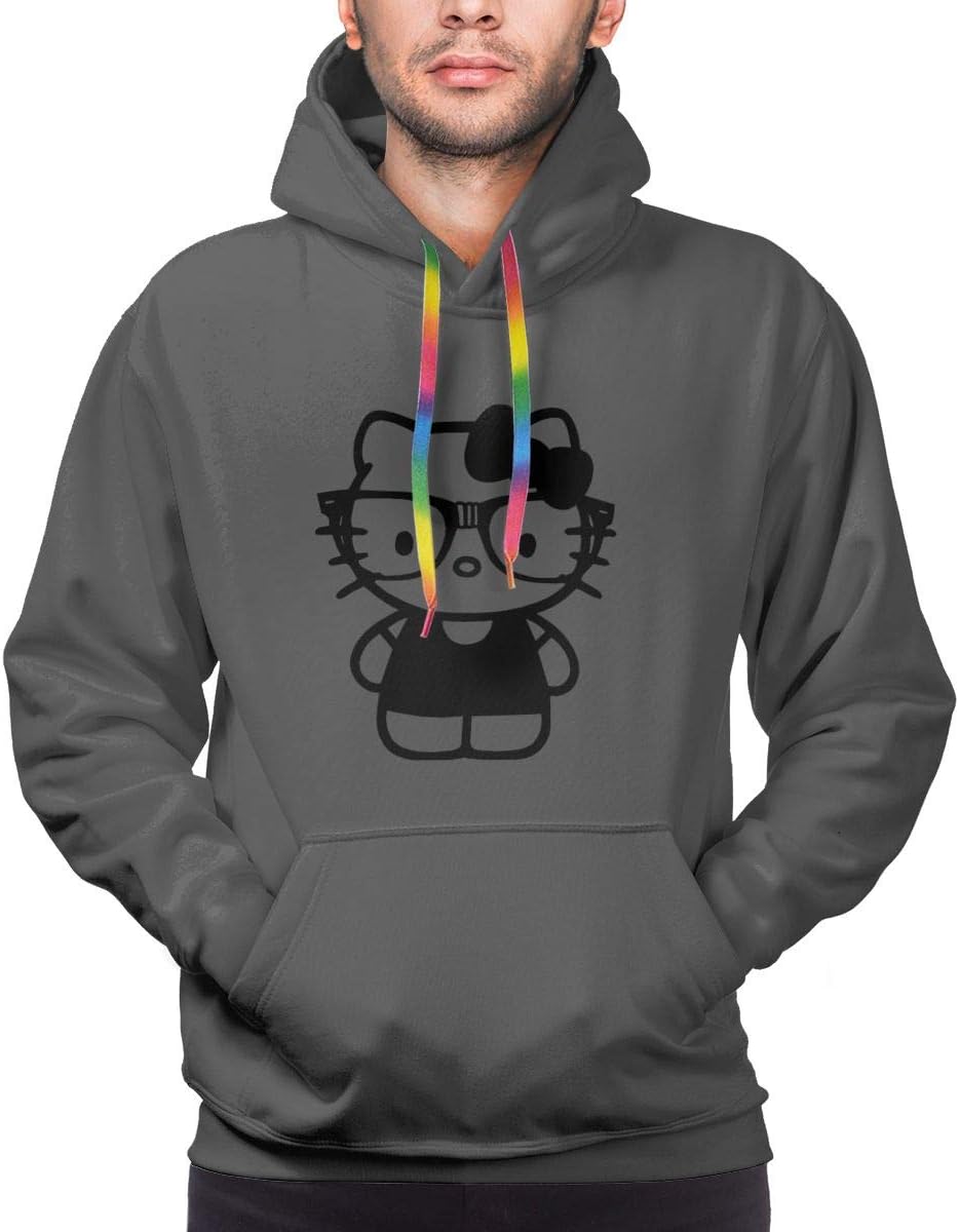 Hello Kitty Sports Leisure Hooded Sweatshirt for Men