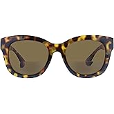 Peepers by PeeperSpecs Oprah's Favorite Women's Center Stage Oversized Bifocal Sunglasses - Tortoise +2.00