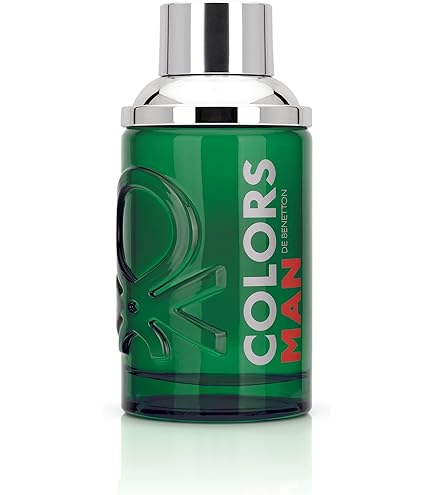 Benetton Colors Man Blue Eau de Toilette Spray for Men 3.4 Oz