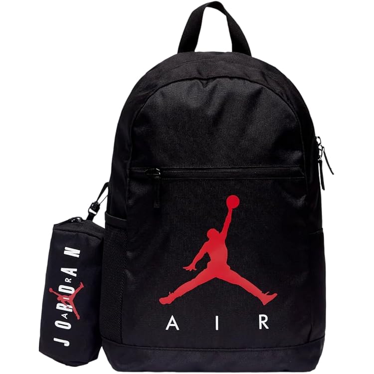 Nike Air Jordan 23 Jersey Backpack, Black, One Size, Modern