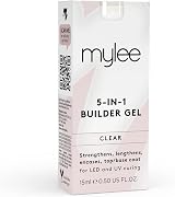 Mylee 5 in 1 Builder Gel 15ml Base Coat Top Coat Hard Gel Clear view 7
