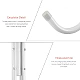Youyijia Coat Stand 12 Hooks 3 Tier Freestanding Metal Hanger White view 7