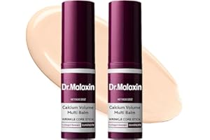 Dr.Malaxin Cemenrete Calcium Multi Balm, Wrinkle Core Stick | Anti-aging, Sagging, Wrinkles | Containing Collagen Moisturizing Stick, Vitamin E, Repair moisturizing Cream, Firming Skin (2PC)