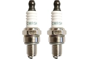 AZXX CMR5H Spark Plug 2 Pack, 4-Stroke Engine Spark Plugs for CHAMPION 965 RZ7C for NGK CMR5H Spark Plug for Honda 31916-Z0H-003 Fit for Stihl FC56 FC70 Trimmer Chainsaw BR500 BR600 for Husqvarna