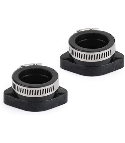 Carburetor Holder Intake Boot For Kawasaki Bayou 220 250 KLF220 KLF250A – Black Rubber