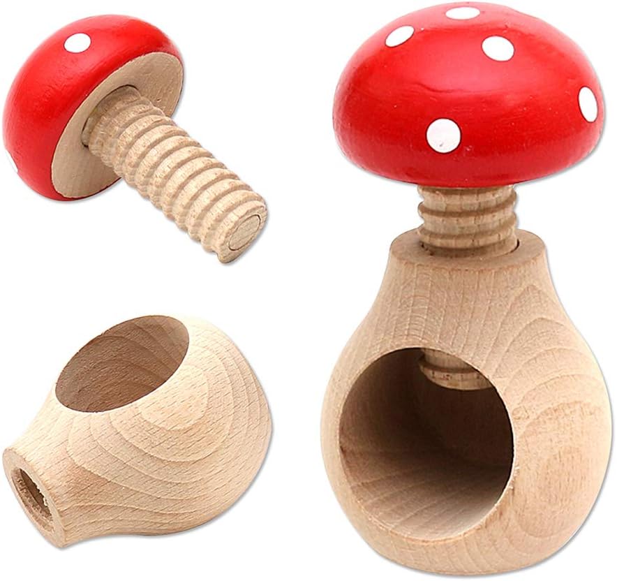 Dekohelden24 Nutcracker with screw thread