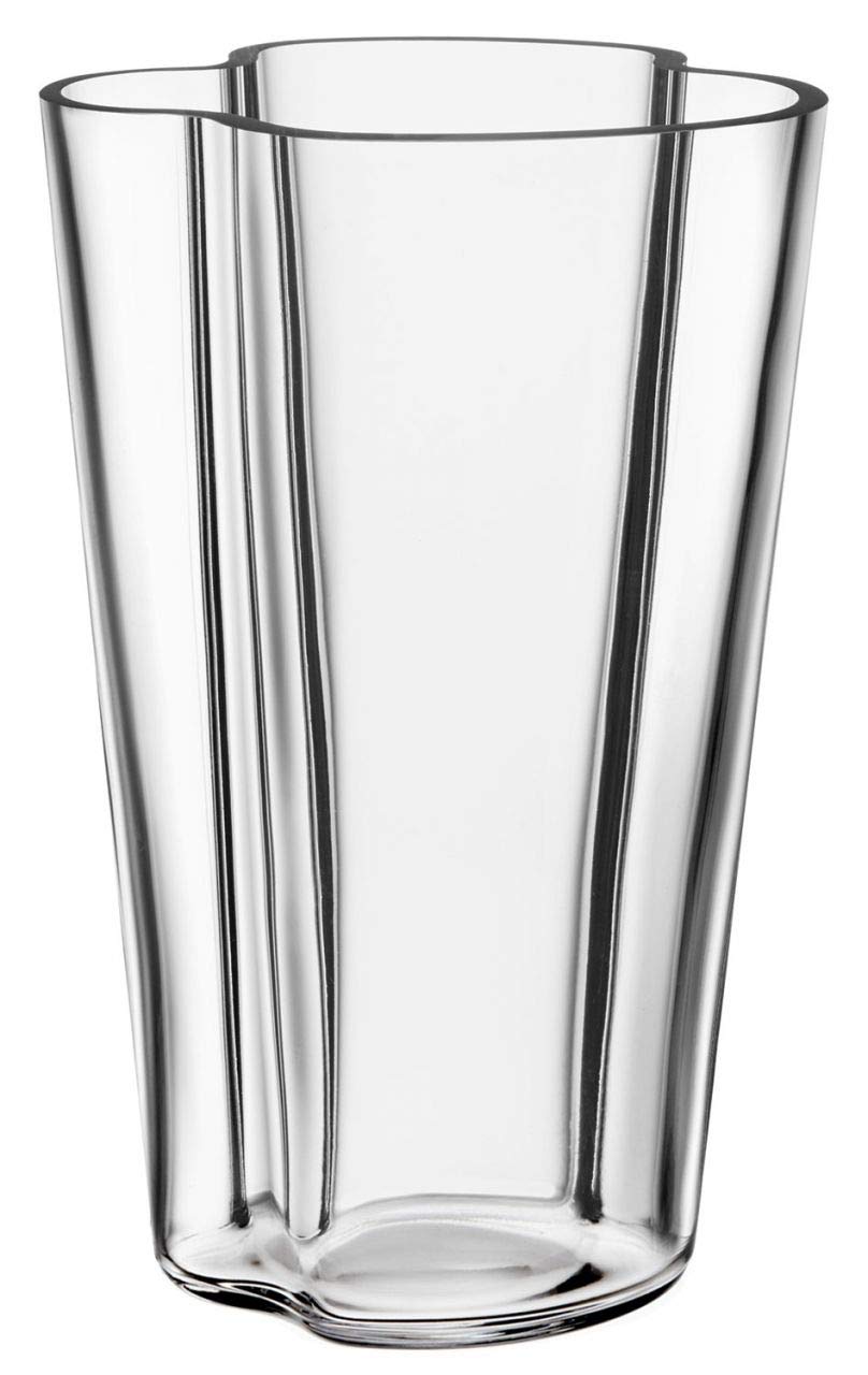 Iittala Aalto Vase 220 mm Clear Glass