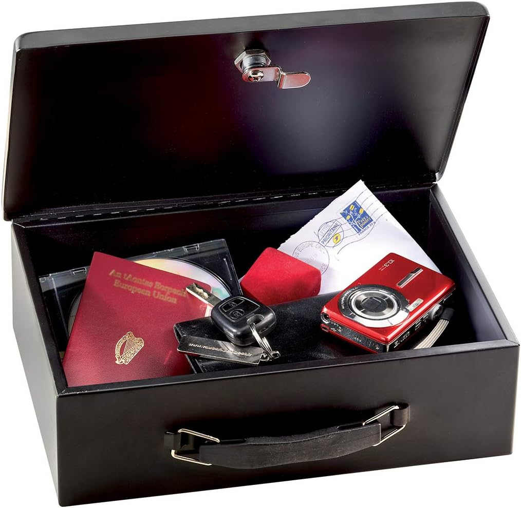 Master Lock 7140EURD Caja Fuerte [Llave] [Manejar] 7140EURD-Caja de Seguridad para Pequeña, Smarphone, Documentos: Amazon.es: Bricolaje y herramientas