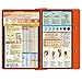 Whitecoat® Clipboard - Nursing Edition (Orange, Bi-Fold)