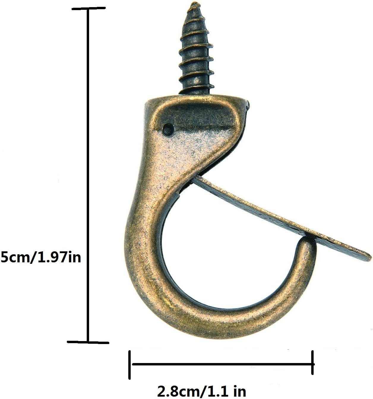 mciskin Windproof Cup Hooks Dropped Ceiling Hooks Suspended Ceiling